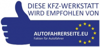 Aussagekräftig und überzeugend: das Empfehlungslogo von AUTOFAHRERSEITE.EU (©IAM-NET GmbH)
