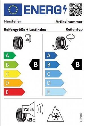 Das Reifen-Label. EU Reifenlabel 2020/740